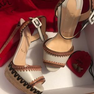 Christian Louboutin Sandal 37.5 / 7 Trepi City 120